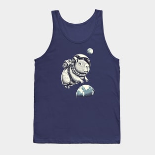 Space Capybara Tank Top